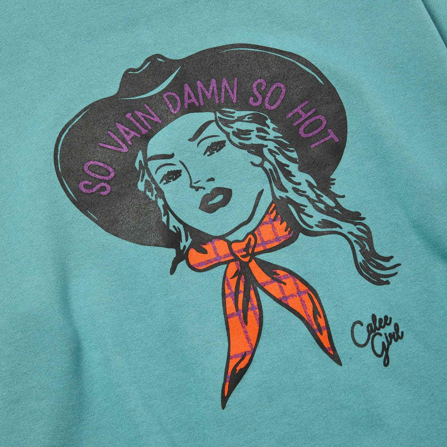 SYNDICATE RETRO WESTERN GIRL CREW NECK SW