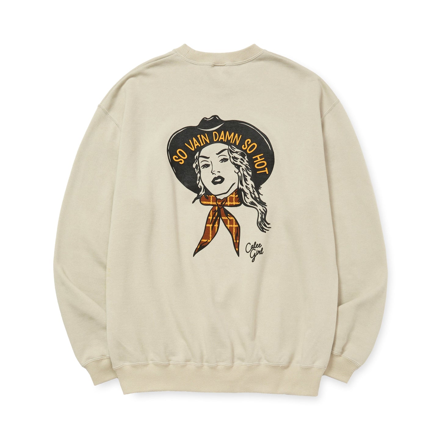 SYNDICATE RETRO WESTERN GIRL CREW NECK SW