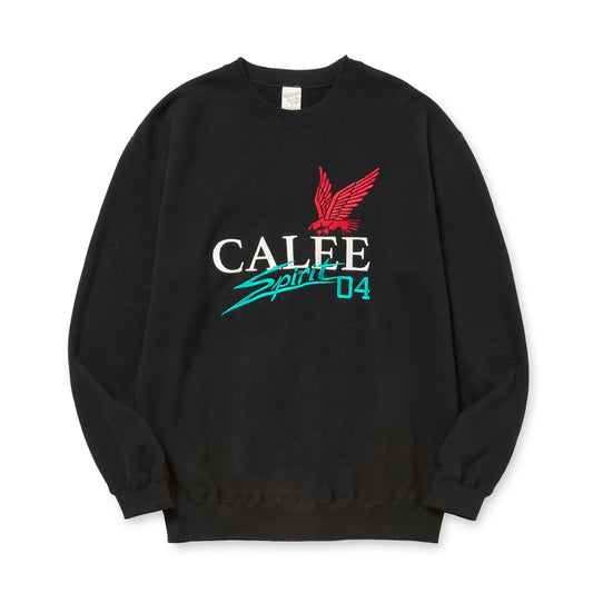 CALEE FS LOGO CREW NECK SW