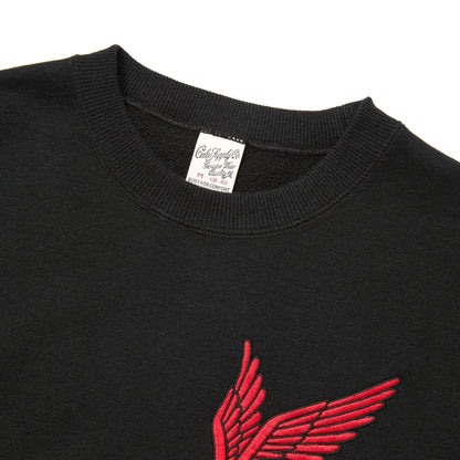 CALEE FS LOGO CREW NECK SW