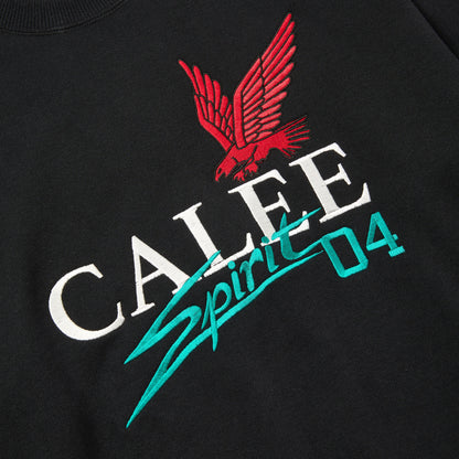 CALEE FS LOGO CREW NECK SW