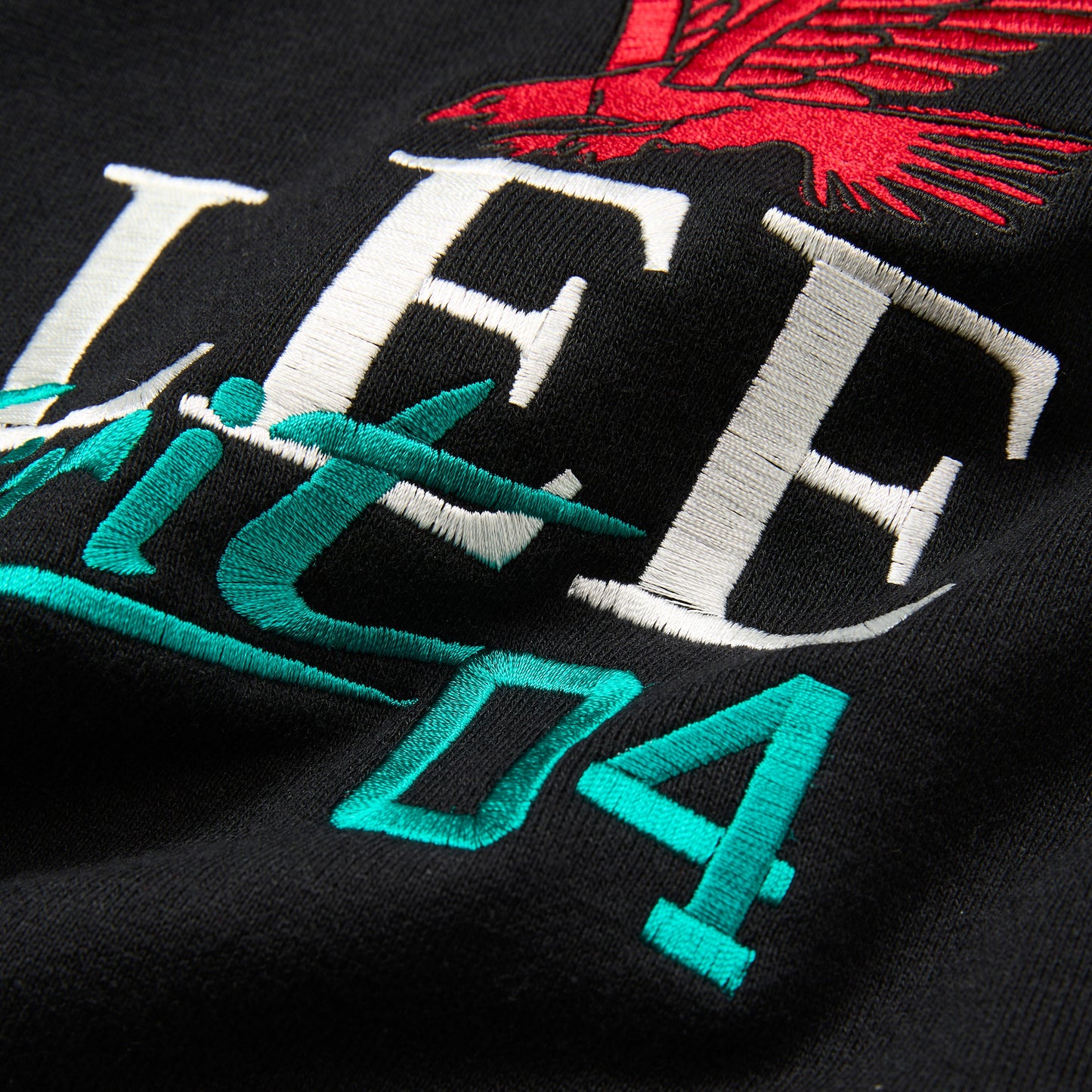 CALEE FS LOGO CREW NECK SW