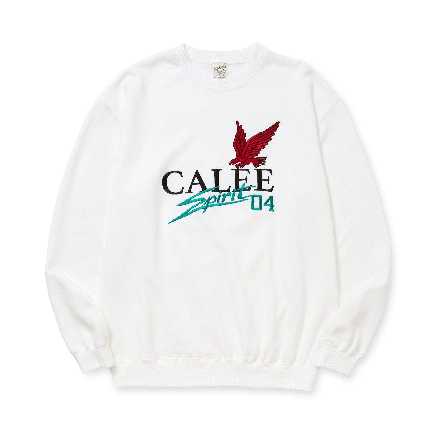 CALEE FS LOGO CREW NECK SW