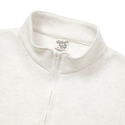 HIGH GAUGE DOUBLE KNIT HALF ZIP SW