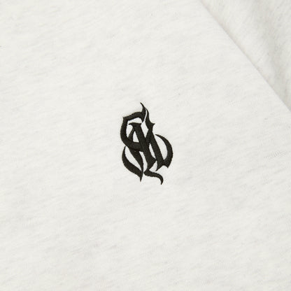 HIGH GAUGE DOUBLE KNIT HALF ZIP SW