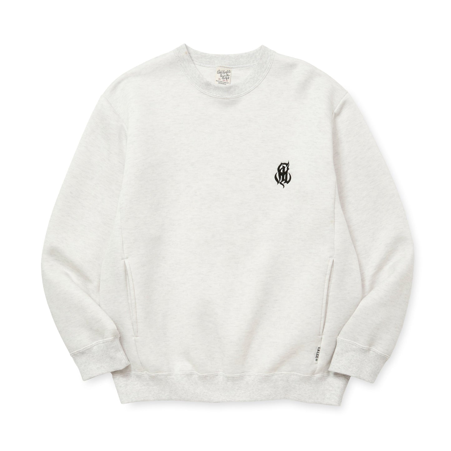 HIGH GAUGE DOUBLE KNIT CREW NECK SW