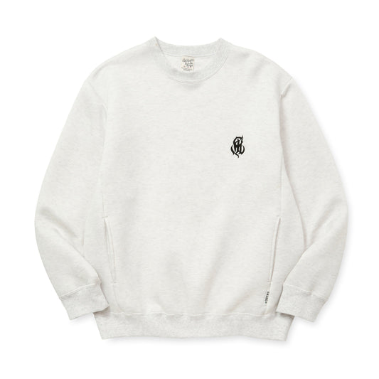 HIGH GAUGE DOUBLE KNIT CREW NECK SW