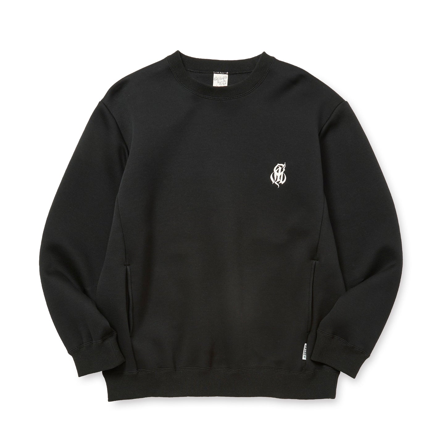 HIGH GAUGE DOUBLE KNIT CREW NECK SW