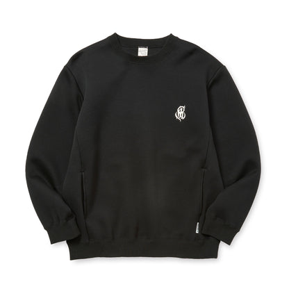 HIGH GAUGE DOUBLE KNIT CREW NECK SW