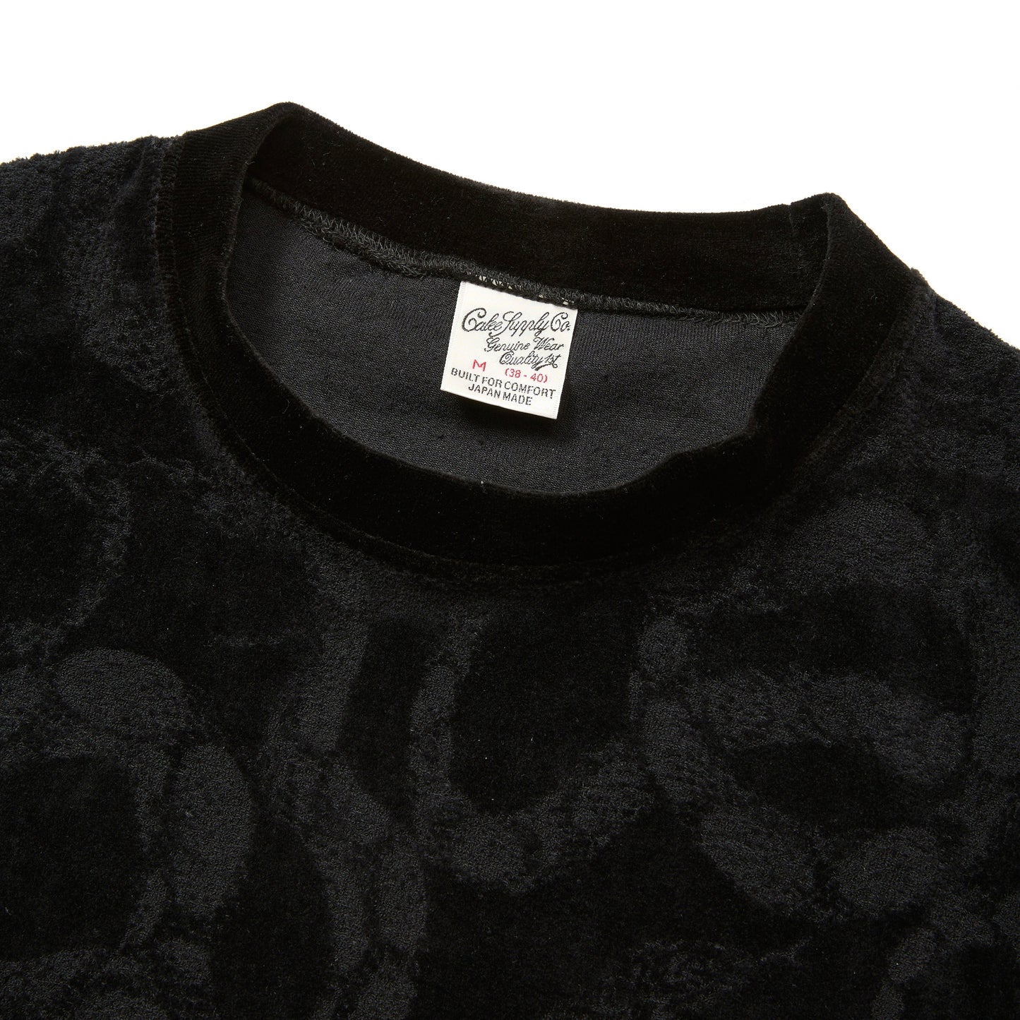 JQ VELOUR CREW NECK CS ＜SNAKE PATTERN＞