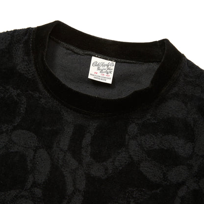 JQ VELOUR CREW NECK CS ＜SNAKE PATTERN＞