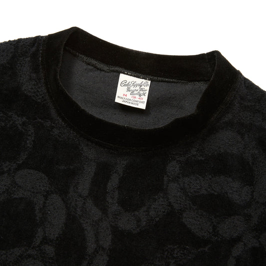 JQ VELOUR CREW NECK CS ＜SNAKE PATTERN＞