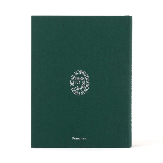 Book Box Typography Small Green