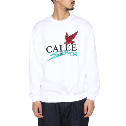 CALEE FS LOGO CREW NECK SW