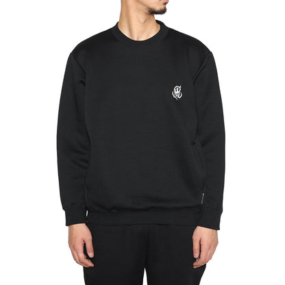 HIGH GAUGE DOUBLE KNIT CREW NECK SW